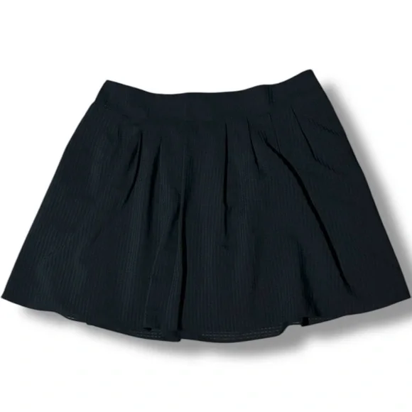 A New Day NWT XL Ebony Fully Lined High Wide Waistband Fit and Flare Mini Skirt - Picture 13 of 15